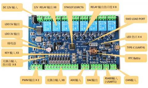 勤天資訊 - STM32控制板