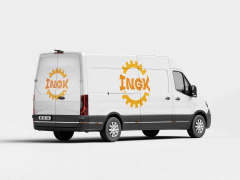 阮士瑜 - 機加工產業的設備公司，希望盡量簡約不複雜，「Ｏ」以齒輪為元素主軸並且以小齒輪代表「Ｇ」