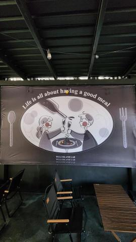 黃子薰 - 大型帆布設計