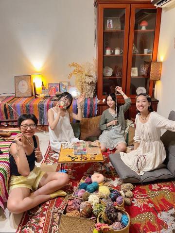 晨曦 - 水晶編織項鍊工作坊上課實錄（永和工作室）