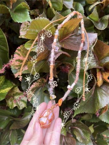 晨曦 - 水晶編織項鍊 - 老師作品範例