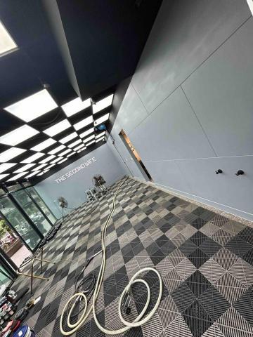 富友油漆防水工程 - 汽車美容牆面晴雨漆（有防水效能）