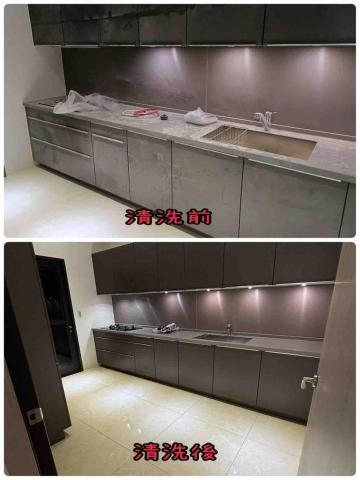 清樂環衛-高屏區 - 廚房裝潢後細清