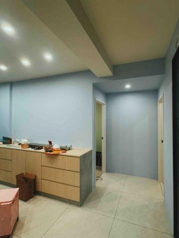 丞采工程行 - 3房一廳 40坪立面跳色 廚房門口