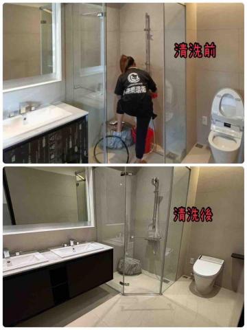 清樂環衛-高屏區 - 裝潢後浴室細清