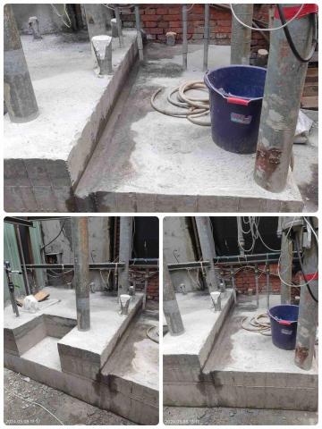 張明忠 - 因客人要求訂做之水泥座