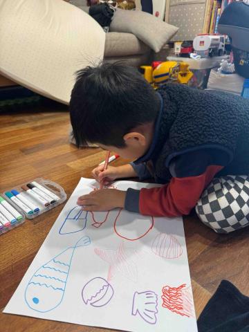 啾啾家教 - 自製釣魚玩具