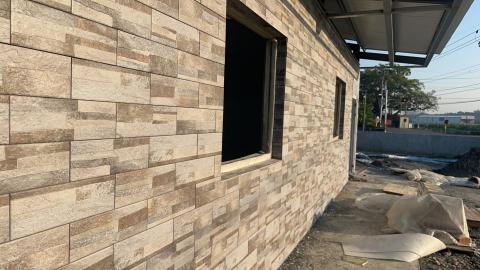 御祥專業磁磚填縫 - 板岩施工完畢