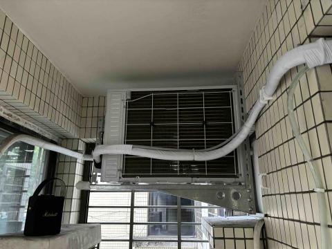 尚猛冷氣空調行 - 華菱冷氣無裝潢 室外機安裝照