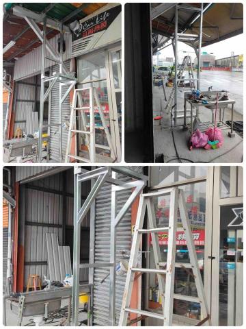 張明忠 - 雙層冷氣架