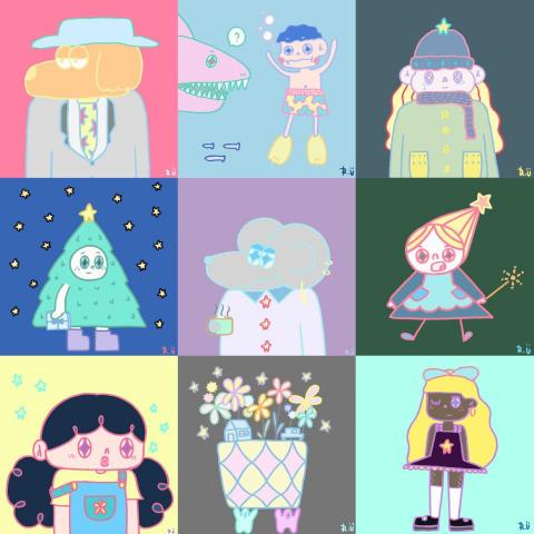 Coconuu - 插畫設計以及似顏繪