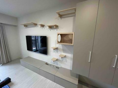 Hank - 貓跳台安裝