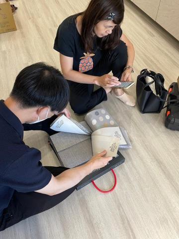 源悅室內裝修工程有限公司 - 布料挑選