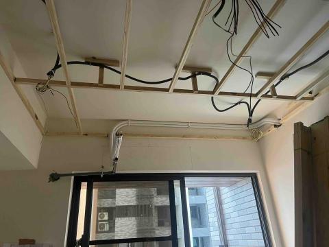 昕暘冷氣空調工程行 - 裝潢場配管工程排水配置