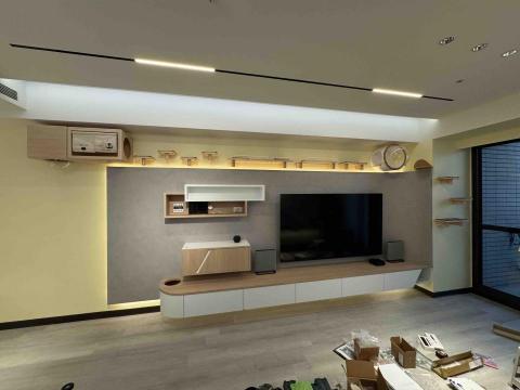 Hank - 貓跳台安裝