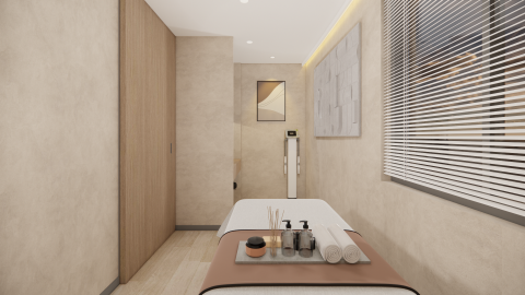 源悅室內裝修工程有限公司 - 代繪中醫診所VIP室 (著作權為薪霖所有)