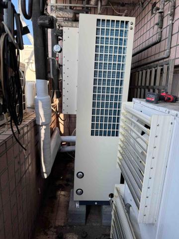 洺揚空調工程行 - 氣冷式主機安裝配管完成✅