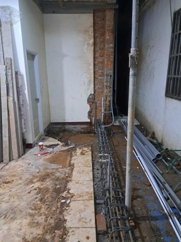 翔淯工程行 - 結構加強增加地樑H鋼骨柱子