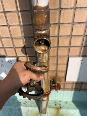 晉餘企業水電工程 - 銅閥更換