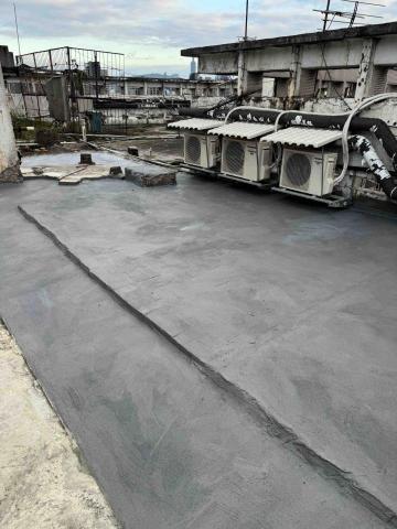 蕭錦文 - 屋頂漏水經堆砌磚頭並做防水處理，現在已不再漏水了，我們都是提供保固五年的承諾