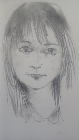 黃伊凡 - 在仕女的速寫