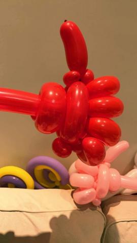 霓霓：氣球花束、氣球人物造型、造型氣球、氣球生日派對、氣球表 - 讚