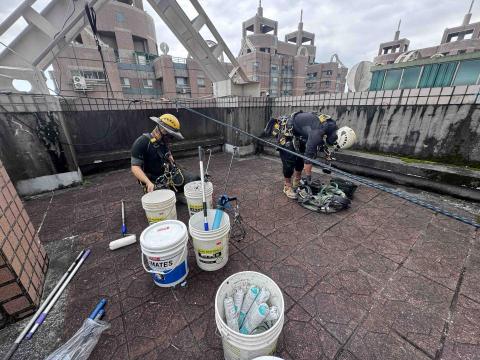 極護高空工程 - 施工前準備 極護高空工程 - 施工前準備