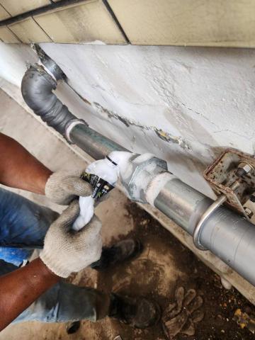 HONG KAIXIANG - 表內管 - 2 1/2  英吋 瓦斯管線承裝 - 肥皂泡沫測試