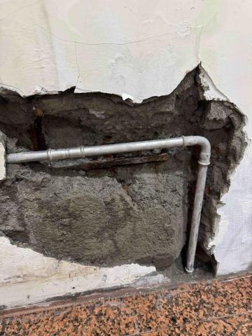 蕭錦文 - 儀器勘查漏水點並修復