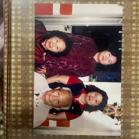 提供割草服務的專家洪麗美