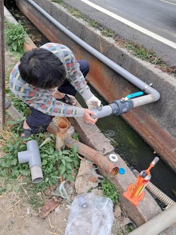 鐘明泉 - 灌溉用水配管