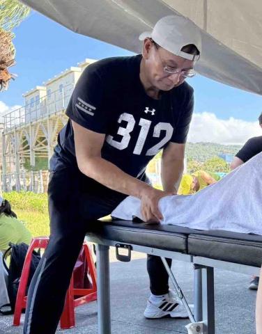 林一方 - 2024長榮馬拉松運動按摩服務