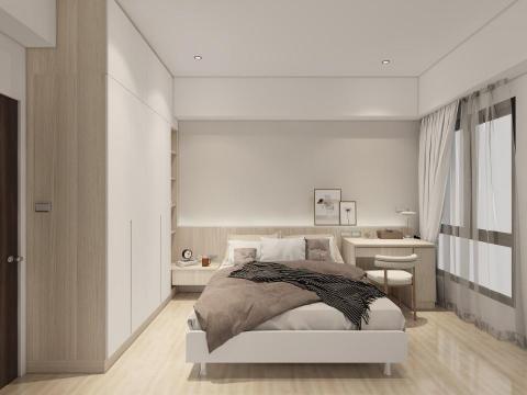 奕蓁 Aileen - 濱海建案-主臥設計