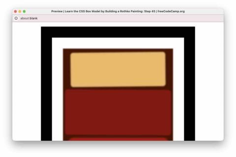 Yu Steven - 這是我第一個使用CSS創作的Rothko風格繪畫作品，以分層的色塊設計呈現模糊簡約卻深具表現力的藝術效果。