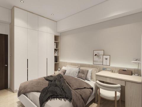 奕蓁 Aileen - 濱海建案-主臥設計