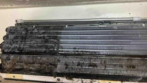 奇恩空調家電工程行 - 客人說七年沒洗過冷氣