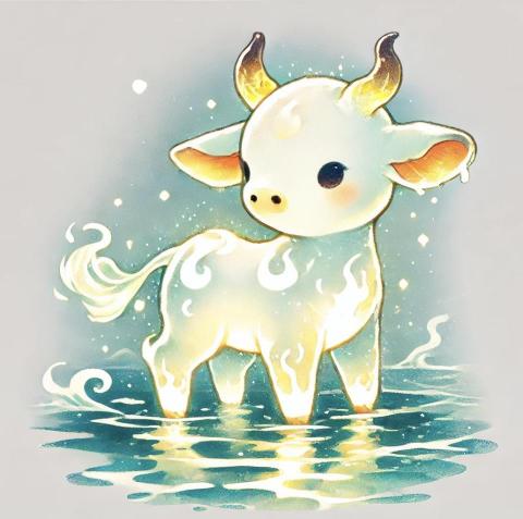海靈 - 海上的火精靈小牛
