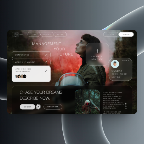 周珈妃 - 專案管理介面UI設計