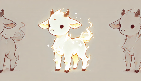 海靈 - 火精靈小牛２