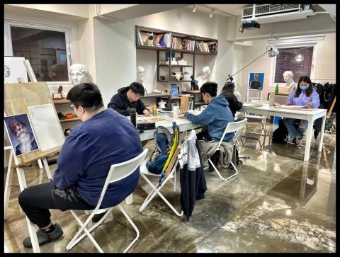 HMC art studio/琴韻畫室/西畫創作班 - 
