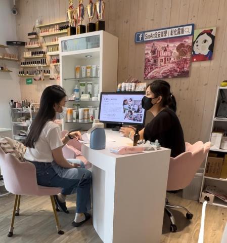 炘安美學📍彰化市霧眉/眼線/粉嫩唇/紋繡教學 - 紋繡教學紀錄