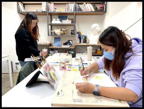 HMC art studio/琴韻畫室/西畫創作班 - 