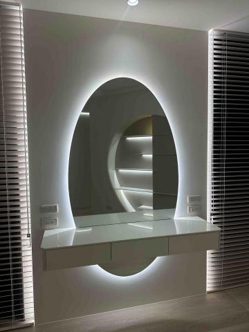 林纮諒 - 化妝空間有滿滿的造型，讓梳化時有滿滿的好心情