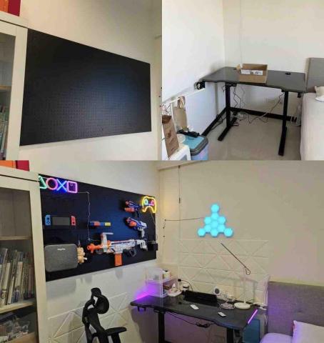 Archi - 高雄鼓山，客人後續佈置很讚