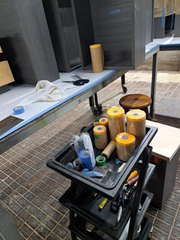 上野裝潢油漆 - 工廠 烤漆