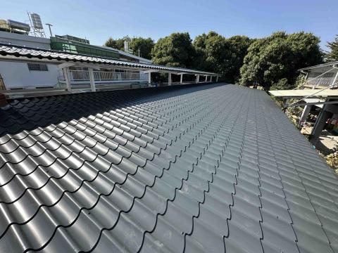 盛翔開發工程 - 日式雙層琉璃鋼瓦造型遮陽亭