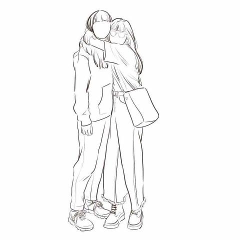 Iris設計工作室 - 線條風似顏繪