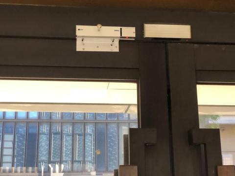 晨謙科技 - 桃園社區維修社區大門門禁，並加裝磁力鎖