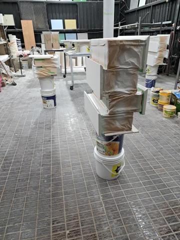 上野裝潢油漆 - 工場 烤漆