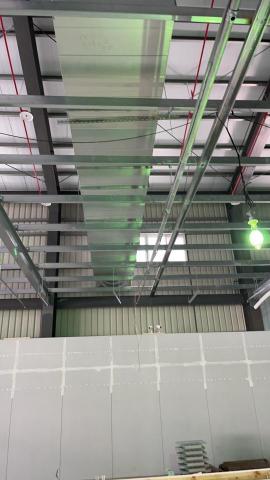 宗翰/通風系統工程/廚房油煙管規劃/水電服務 - 廠區風管規劃、排煙扇安裝